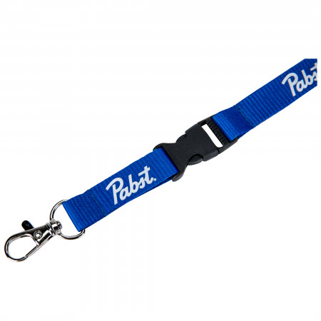 Pabst Blue Ribbon Logo Lanyard